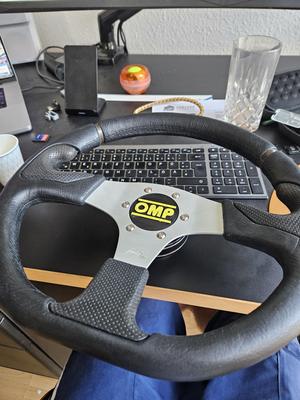 OMP Steering Wheel Horn Center Hub Cap Cover