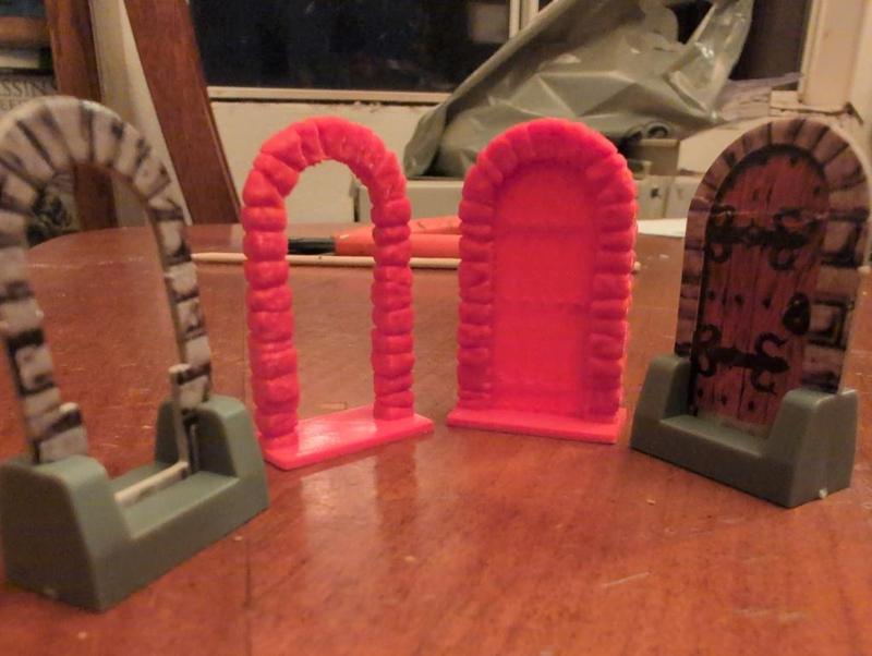 Hero Quest Doors Custom w/mesh errors fixed.