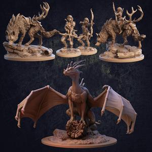 Indigo Fae and Trapper Pack - Presupported