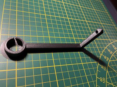 Filament Guide for Spools on a bar