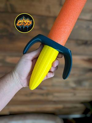 Corn on the Cob Pool Noodle Sword