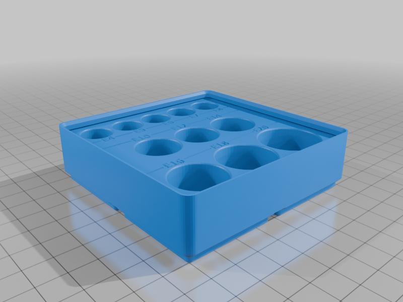Lexivon E-Torx Gridfinity holder