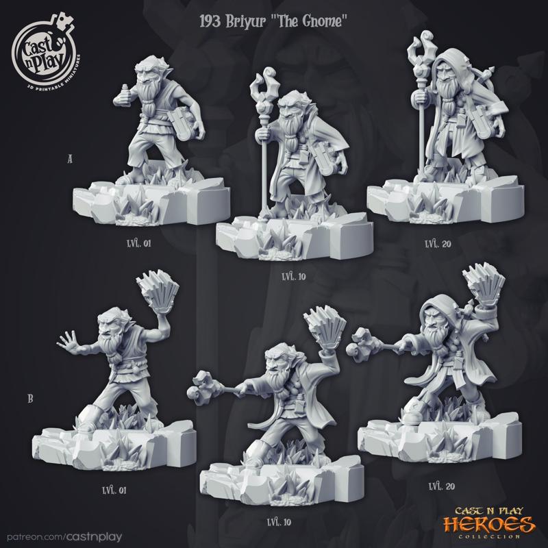 Briyur The Gnome (Pre-Supported)