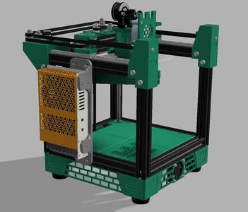 Rook 2020 MK1/MK2 Power Supply Mount for the Mornsun LM200