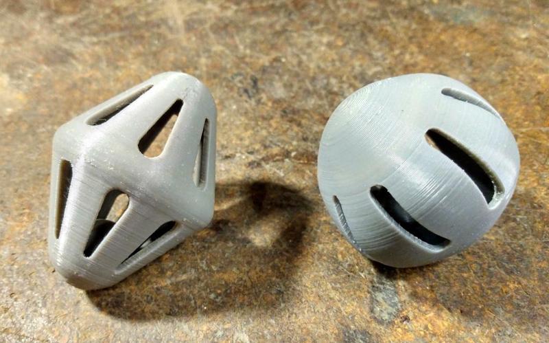 Non-Spherical Dingle Balls for Inclined Floors (SCAD)