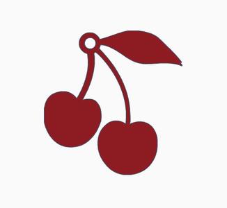 Cherry Keychain.stl