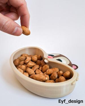 Squirrel Snack Bowl