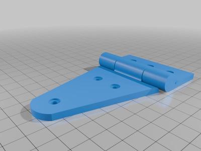 Strap Hinge - 100mm print in place