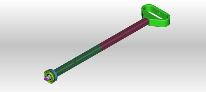 Rainbow 2 Part Plunger Rod