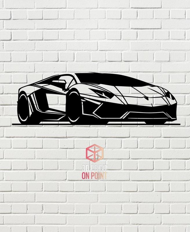 LAMBORGHINI AVENTADOR 3 - WALL ART