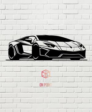 LAMBORGHINI AVENTADOR 3 - WALL ART