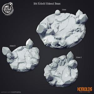 Kobold Bases (Pre-Supported)