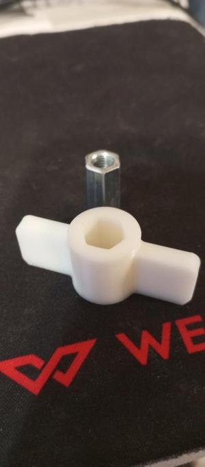 wing nut cover M6