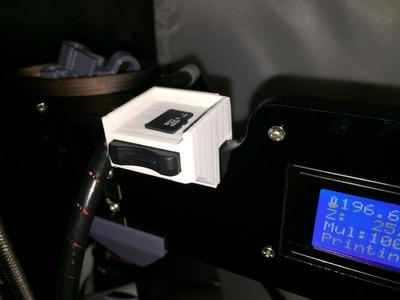 SD Card Reader Extension Holder (Anet A8, micro SD)