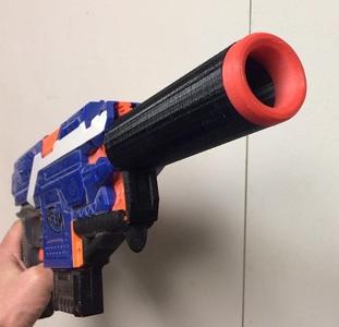 NERF Sliencer barrel