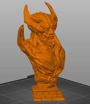 Horny Demon Bust   