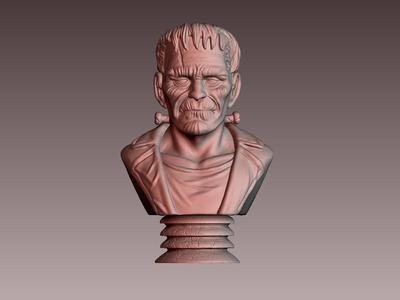 Frankenstein Bust   