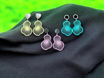 Abstract earrings