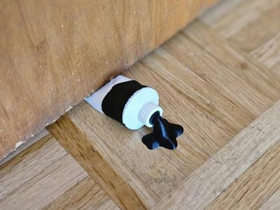 Simple Paint Tube Door Stopper