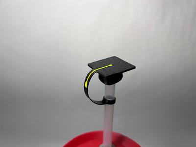 Graduation Ceremony Cap Stanley Mug Straw Cap