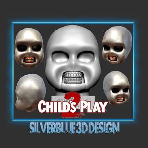 Childs Play 2 Chucky Skull