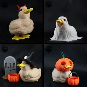 Delilah the Spooky Halloween Duck