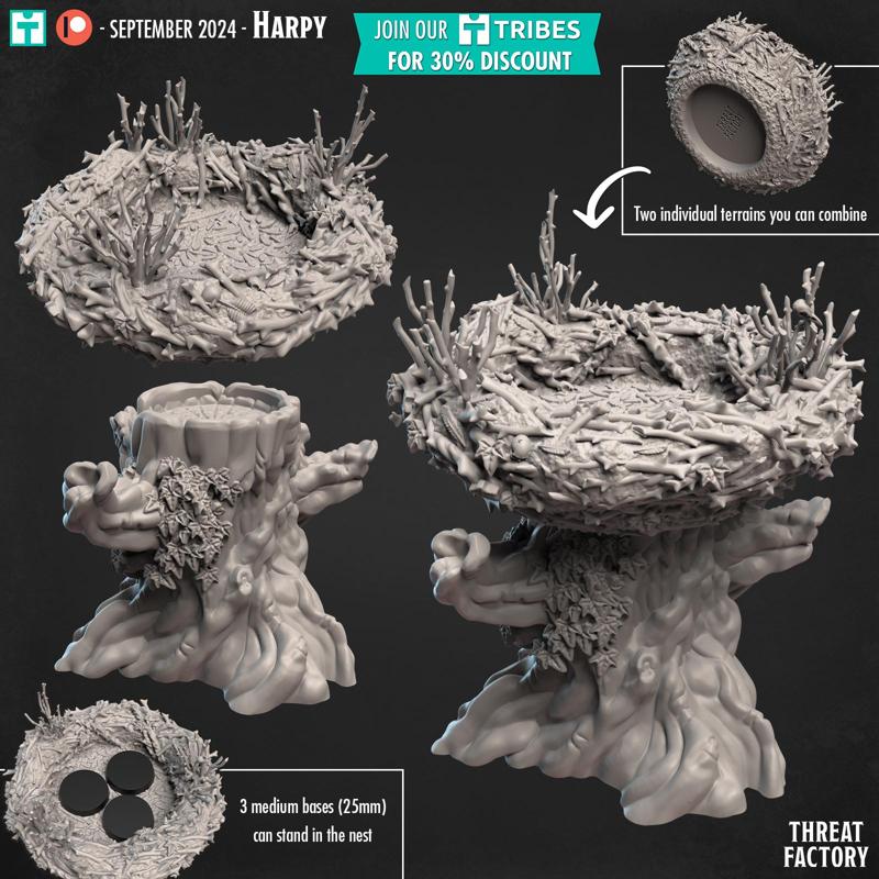 Big nest & tree (modular)