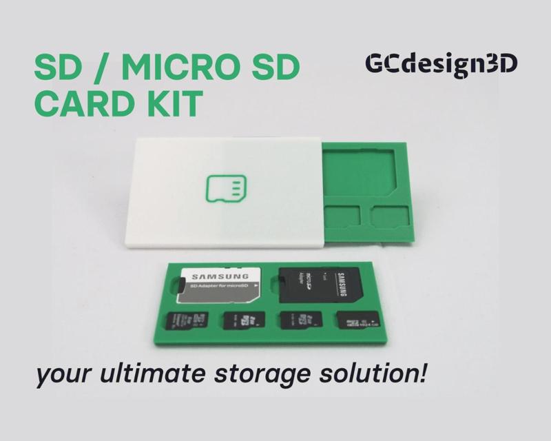 Sd / Micro Sd Card Kit (customizable, read descr)