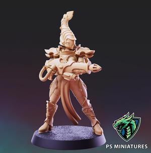 Space Elf Subjugator Female - Pose 1 + Pinup