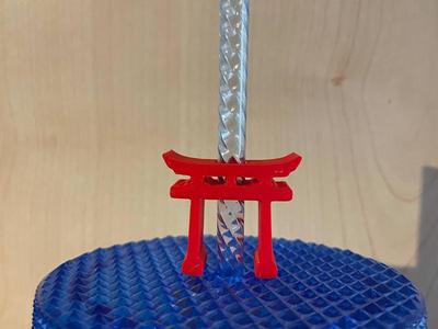 Torii Gate Straw Topper