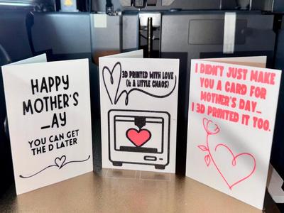 Foldable Mother's Day Cards