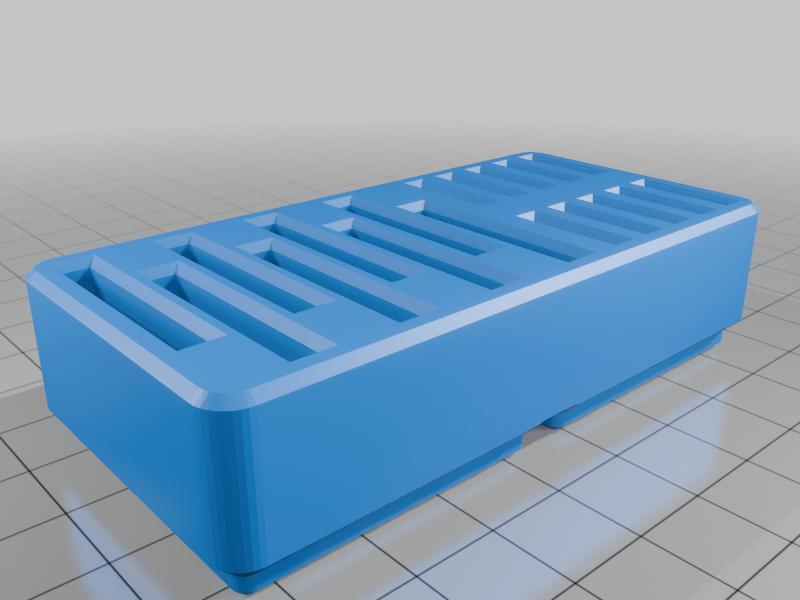 SD and Micro SD card holder for Gridfinity