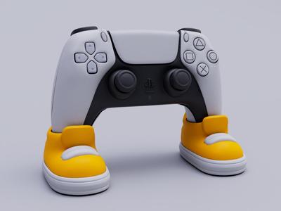 Happy Feet DualSense Stand