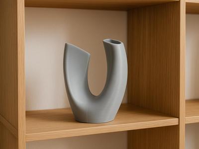 The Flow – Abstract Modern Vase - Home Decor 