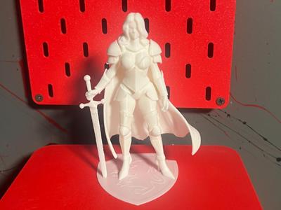 Sexy Knight Lady Pinup