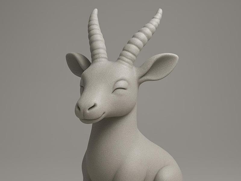 Seated Antelope