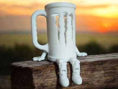 Monster Enegy Mini Can Holder Articuled