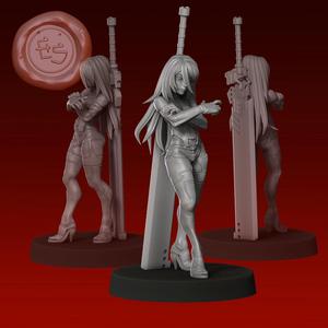 A2 - Nier Automata - 32mm Scale Miniature