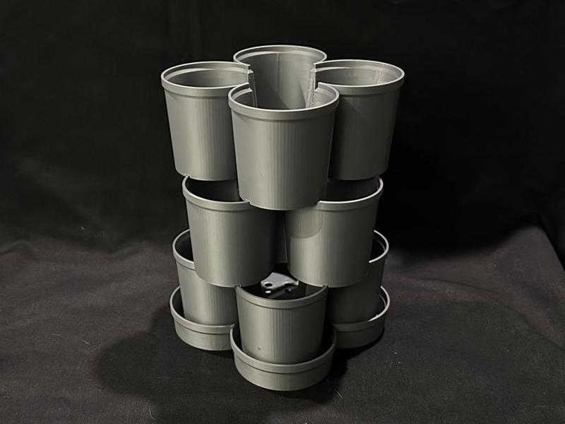 Stacking Planters & Drip Tray - 3 Sizes
