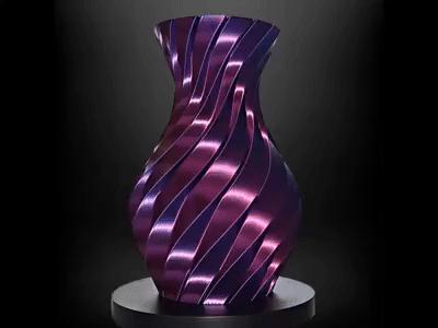 Twisting Pillars Vase