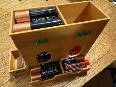 Battery dispenser