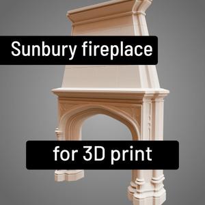 Fireplace Sunbury - 3D printing