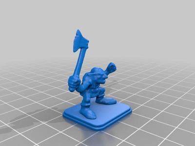 HeroQuest - Goblin with Axe