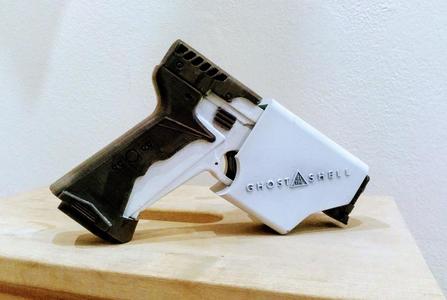 Upgrade of Thermoptic pistol from Ghost In The Shell