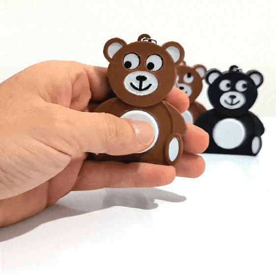 CUTE BEAR KEYCHAIN