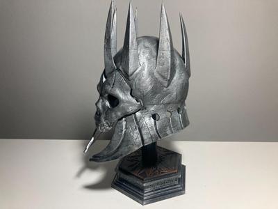The Witcher - Eredin´s helmet with stand