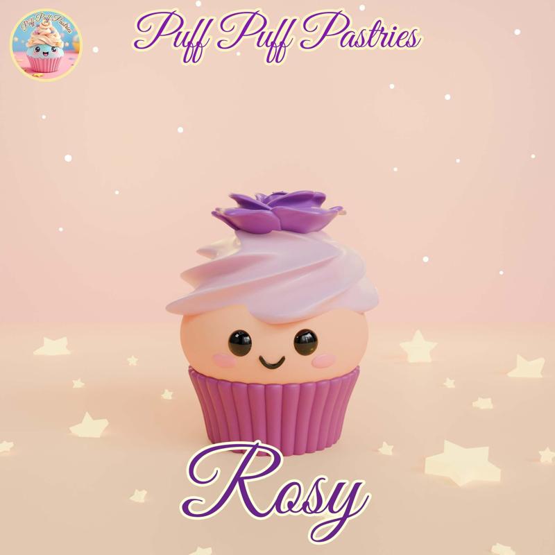 Kawaii Cupcake Rosy