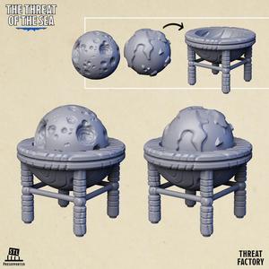 Globe: Moon and Planet