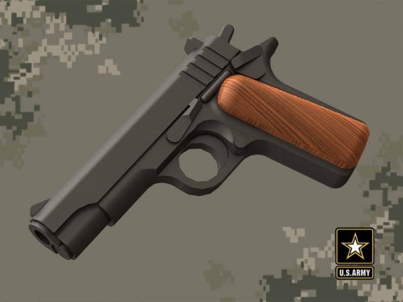 Colt 1911 for LEGO Minifigures