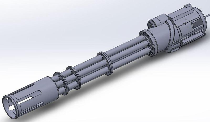 War Machine Minigun